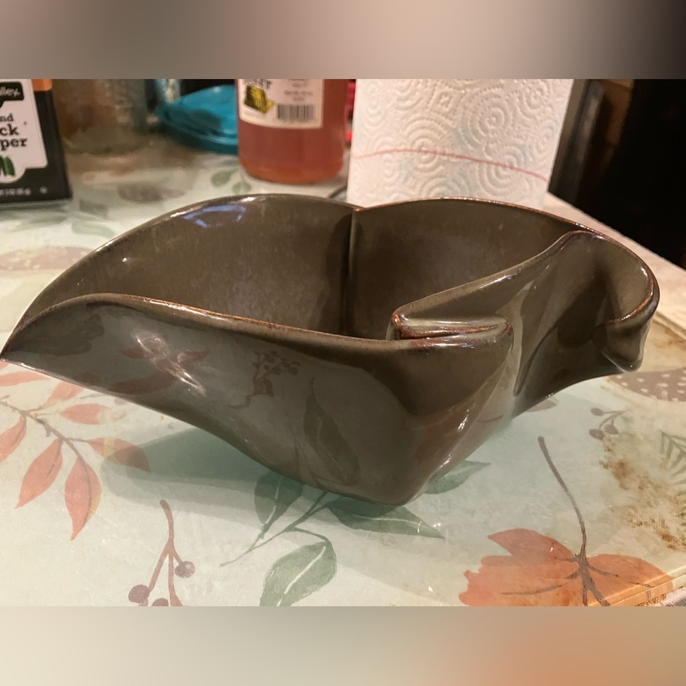 Vintage Hilborn signed original Creamer abstract studio pottery artisan art